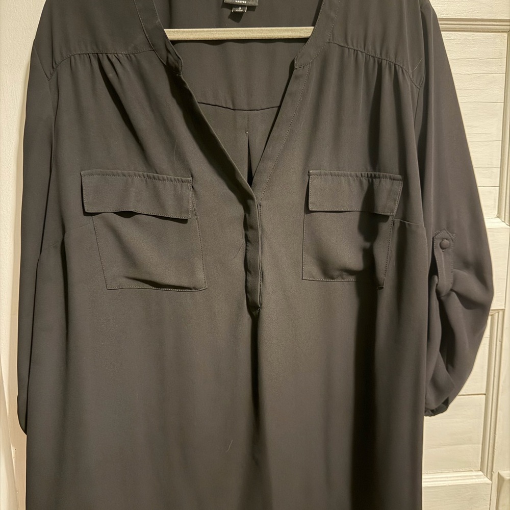 Black Long Sleeve Blouse
